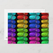 Hausschuhe Postkarte (Vorne/Hinten)