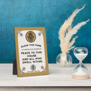 Haussegnung  fotoplatte