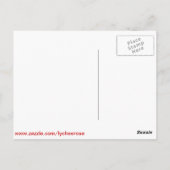 Haussegnung Postkarte (Rückseite)