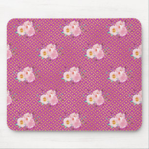Hausstands-Geschenk Wasserfarbe Florale Papierplat Mousepad