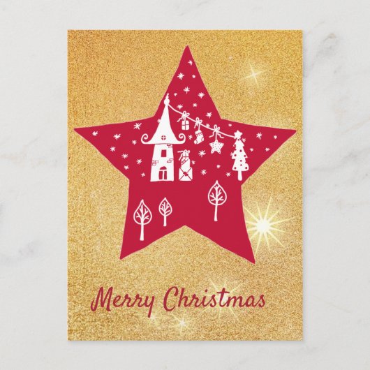 Hausstern Postkarte (Vorderseite)