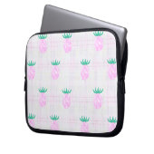 Haustelefon Ananasfrüchte Laptopschutzhülle (Vorderseite Links)