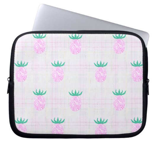 Haustelefon Ananasfrüchte Laptopschutzhülle (Vorderseite)