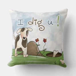 Haustier#3 Drehkissen 20" x 20" Kissen