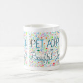 Haustier-Adoption ist eine schöne Sache-Tasse Kaffeetasse (VorderseiteRechts)