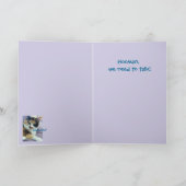 Haustier-Adoptions-Gruß-Karte Karte (Innenseite)