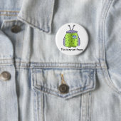 Haustier ärgern Knopf Button (Beispiel)