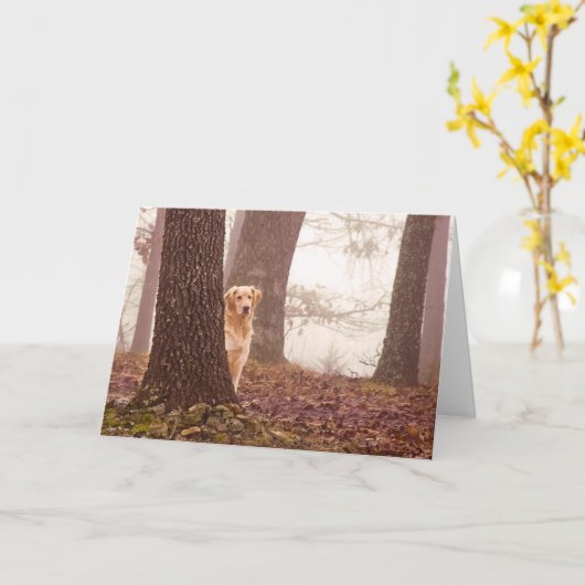 Haustier-Beileid Karte (Gelbe Blume)