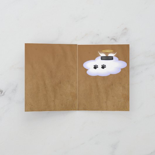 Haustier-Beileid Karte (Innenseite)