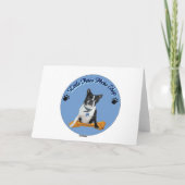 Haustier-Beileids-Karte Karte (Rückseite)