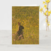 Haustier-Beileids-Karte - Verlust des Karte (Gelbe Blume)