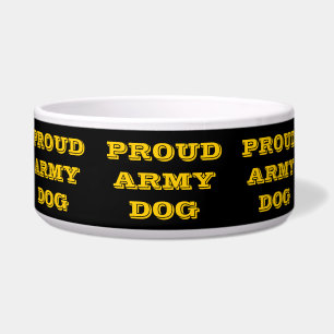 Haustier Bowl Proud Army Hund Napf