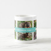 Haustier-Collagen-Foto-Tasse Kaffeetasse (Mittel)