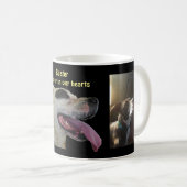 Haustier-Denkmal-Foto Kaffeetasse (VorderseiteRechts)