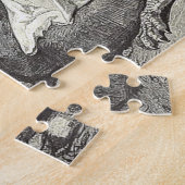 Haustier-Drache und Mädchen Puzzle (Seite)