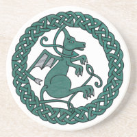 Haustier-Drache-Untersetzer