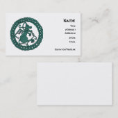 Haustier-Drache-Visitenkarten Visitenkarte (Vorne/Hinten)