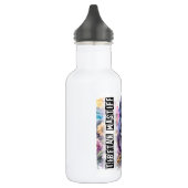 Haustier Edelstahlflasche (Links)