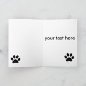 Haustier-Foto-Karten Karte (Innenseite)