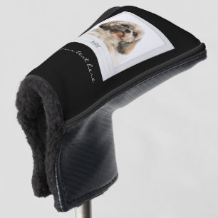 Haustier Foto Rahmen Personalisierter Vater Geburt Golf Headcover