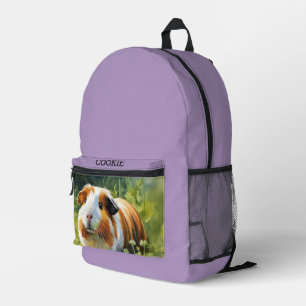 Haustier-Foto Süße Flieder Bedruckter Rucksack