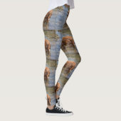 Haustier-Fotodenkmal | KUNDENSPEZIFISCHES DIY Leggings (Rechts)