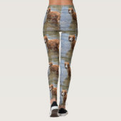 Haustier-Fotodenkmal | KUNDENSPEZIFISCHES DIY Leggings (Rückseite)