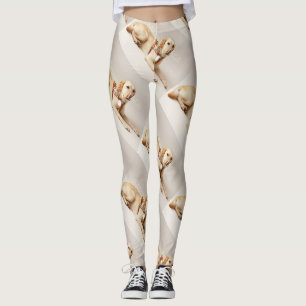 HAUSTIER-Fotoschablone schaffen Ihre Selbst Leggings