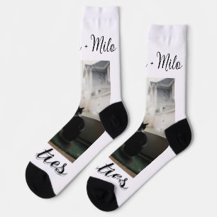 Haustier Freunde beste Freunde Name hinzufügen Hau Socken