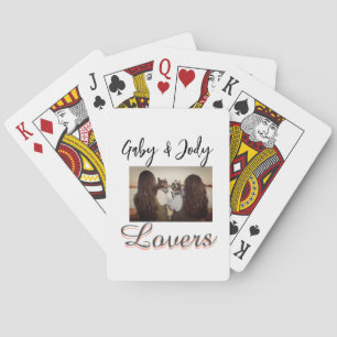 Haustier Freunde beste Freunde Name hinzufügen Tie Spielkarten
