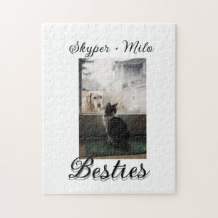 Haustier Freunde beste Freundin Name Haustier Foto Puzzle