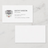 Haustier Groomer Hoggy Day Care Visitenkarte (Vorne/Hinten)