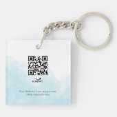 Haustier Groomer Welpe in Tube Schlüsselanhänger (Rückseite)