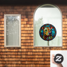 Haustier Grube Bull Imitate aus festem Glas