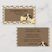 Haustier-/Hauswirtschaftskarte Visitenkarte (Vorne/Hinten)