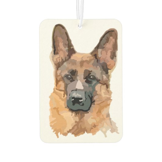 Haustier-Hund-Auto-Air-Freshener Autolufterfrischer (Rückseite)
