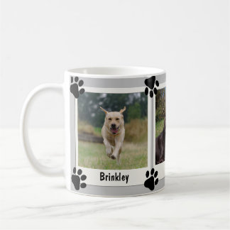 Haustier Hund Katze Pfoten 3 Vintage Sofortbild Ra Kaffeetasse