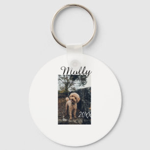 Haustier Hund Katze Tier Geburtstagsfoto modern Ja Schlüsselanhänger