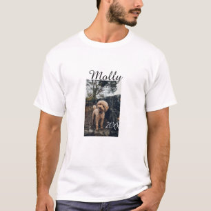 Haustier Hund Katze Tier Geburtstagsfoto modern Ja T-Shirt
