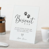 Haustier Hund Leckerei Gefallen Biscuit Bar Weddin Sockelschild (In SItu)