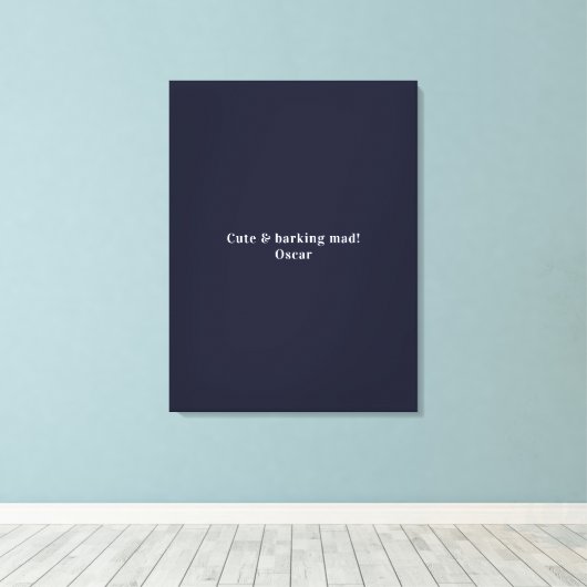 Haustier Hund Lover Custom 12 Foto Collage Leinwanddruck (Insitu (Holzboden))