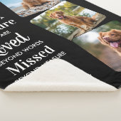 Haustier-Hund-Memorial Pet Loss Keepake Foto Colla Sherpadecke (3/4)