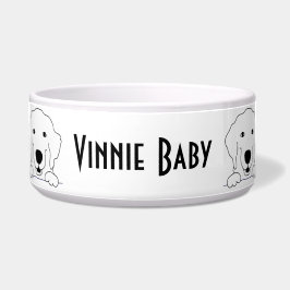 Haustier Hund "Retriever" Große Schüssel