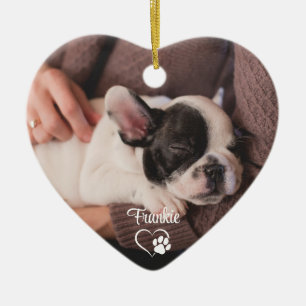 Haustier Hund Welpe Foto Keramik Ornament