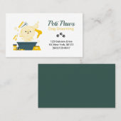 Haustier-Hundeschmied-Servicekarte Visitenkarte (Vorne/Hinten)