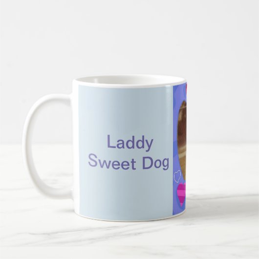 Haustier-HundeTasse Kaffeetasse (Links)