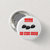 Haustier-Inhaber-Elternteil (POP)stolzknöpfe! Button (Vorne & Hinten)