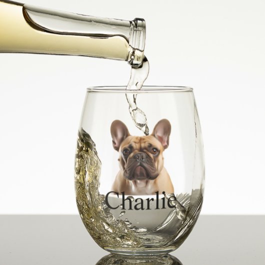 Haustier Katze Foto Personalisiert Weinglas Ohne Stiel
