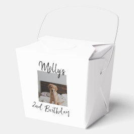 Haustier Katze Geburtstag Foto modern Geschenkschachtel