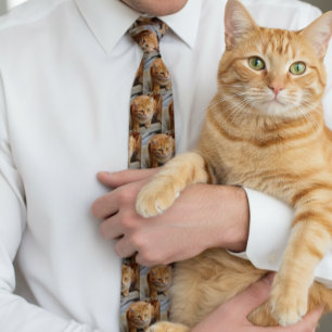 Haustier Katze Hund Foto Personalisieren Benutzerd Krawatte